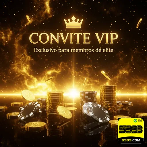 Imagem promocional do site 5393 com destaque ao código VIP05, promovendo benefícios exclusivos na plataforma 5393.